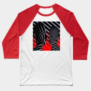 OpArt Baseball T-Shirt